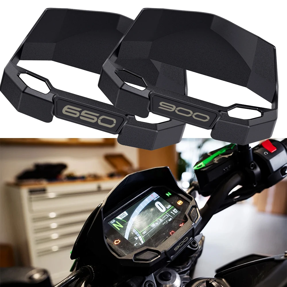 

For Kawasaki Z900 Z650 NINJA 650 1000 Z 900 2020-2024 Motorcycle Sun Visor Cover Instrument Screen Sunshade Guard Accessories