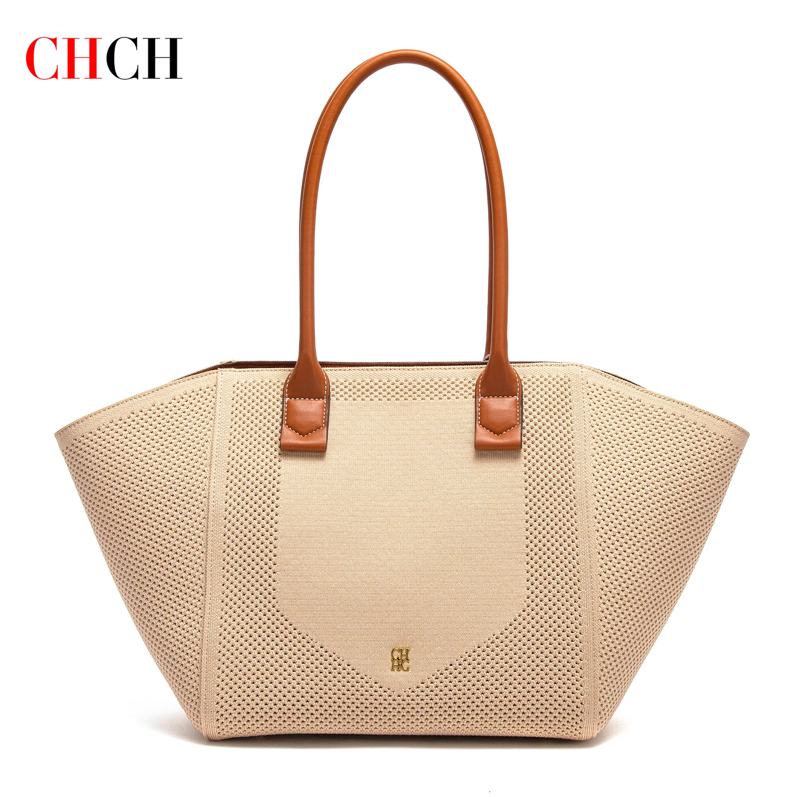 

Women's Tote Bag Summer New Fabric Hollow Design Large Capacity Beach Bag Women's Outdoor Storage