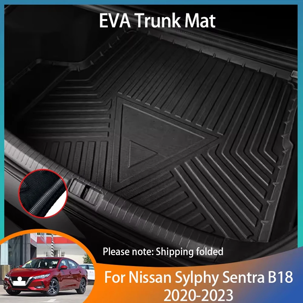 For Nissan Sylphy Sentra B18 Accessories 2020 2021 2022 2023 Vehicle supplies Tray Liner Cargo Boot Trunk Tailored Anti-scratch