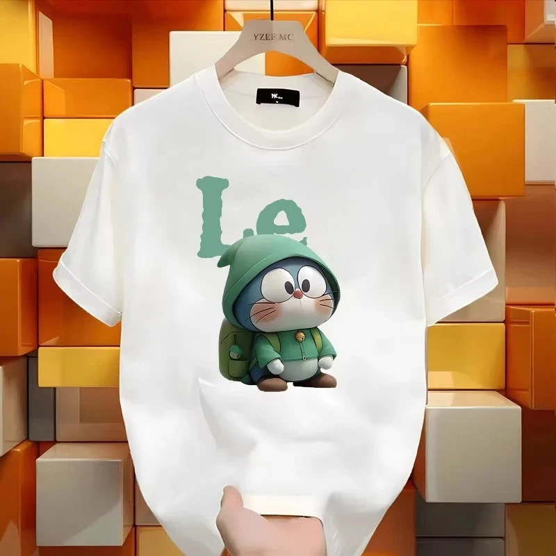 2025 جديد عادية تي شيرتات قصيرة الاكمام طباعة القطن منتظم صالح الجولة الرقبة تنفس فضفاض للجنسين المحملة الرجال النساء الملابس Fortnite