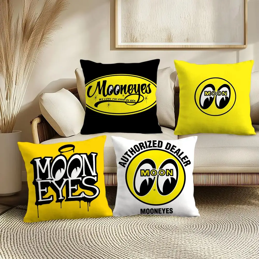 

Милая наволочка M-Mooneyes, мягкая плюшевая наволочка для декоративной подушки | Двусторонний чехол для подушки с принтом | Уютный диван и декор для дома