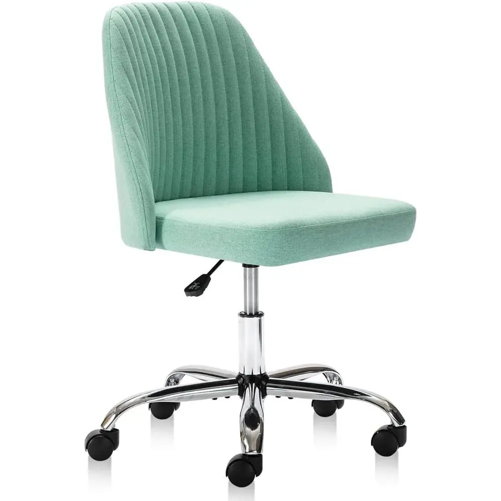 

ArmlOice Desk Chair, Cute Swivel Vanity Chair with Back, Comy Oice Chairs with Rolling Wheels, Adjustable Computer Task Chair or