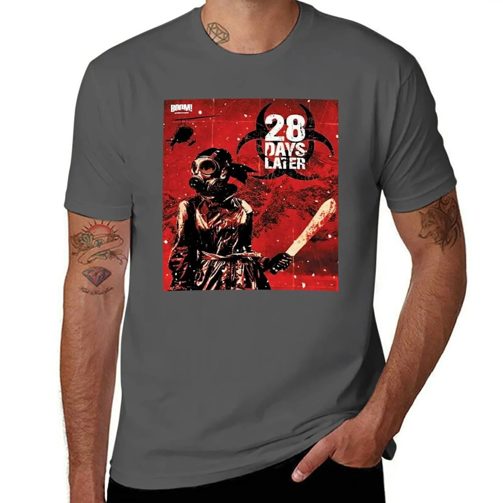 

28 Days Later Vintage T-Shirt cotton t shirt man t shirt men 100% cotton luxury brand t shirt personalised T-Shirt