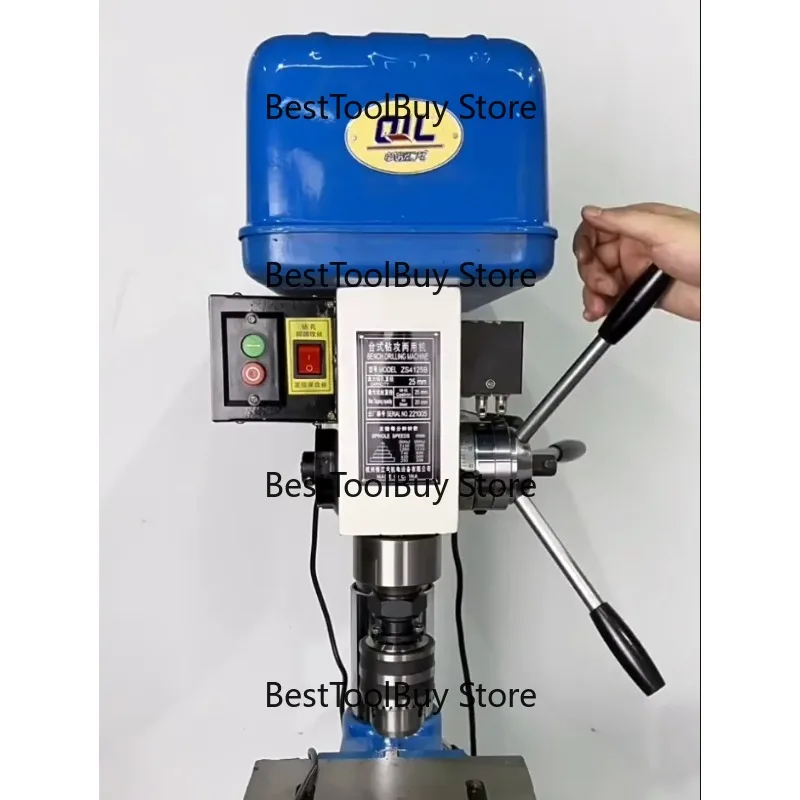 Industrial Metal Drilling Tapping Machine Steel Benchtop Driller Threading Electric Tapper Threader 380V Vertical Bench