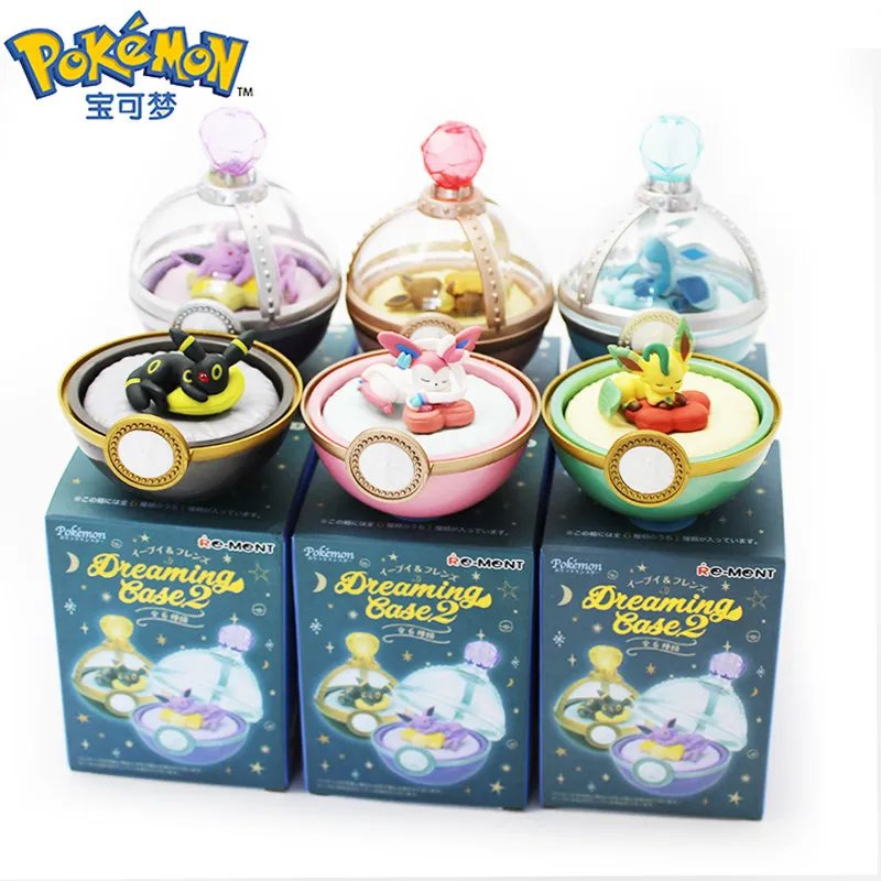 Pokemon Eevee & Friends Dreaming Case 2 Poke Ball Blind Box Cute Sleeping Eevee Espeon Umbreon Glaceon Collectible Figure Gift - view 4