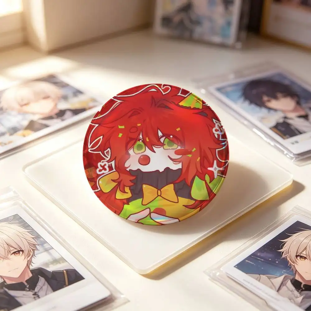 Moe A Regect Game Pin    Creator Tinplate Pin Button Custom Anime Role Old-school Brooch Cartoon Collar Badge Jewelry Gift Fans