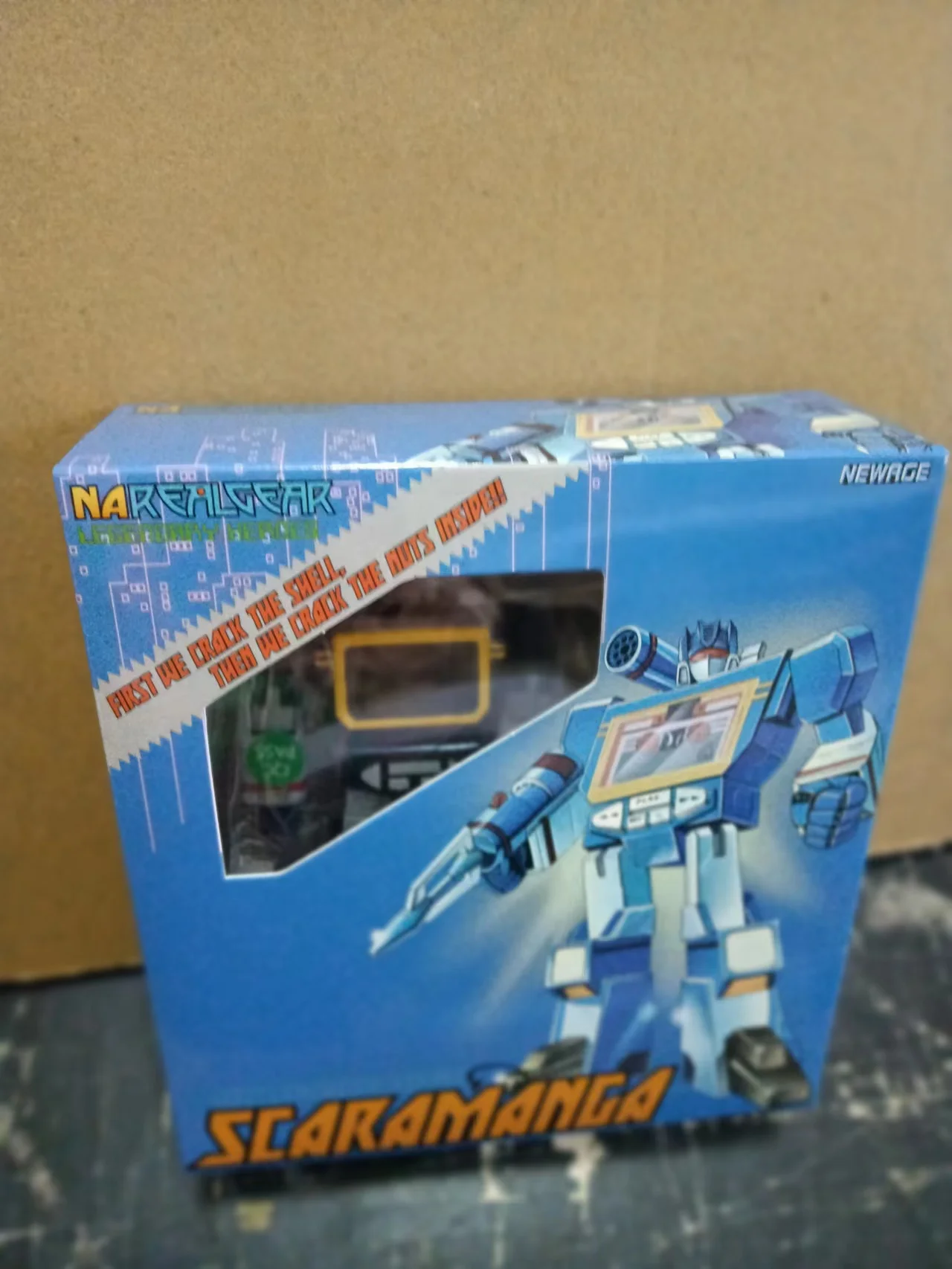 Imagem -03 - Estoque Transformação Newage H21 H21ex H21b H21w Preto Branco Soundwave Papa com Fita g1 Action Figure com Caixa Novo em