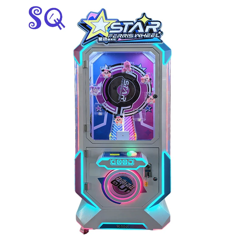 Coin-operated Ferris wheel claw machine/arcade claw machine/gift machine kit claw machine kit toy with banknote receiver