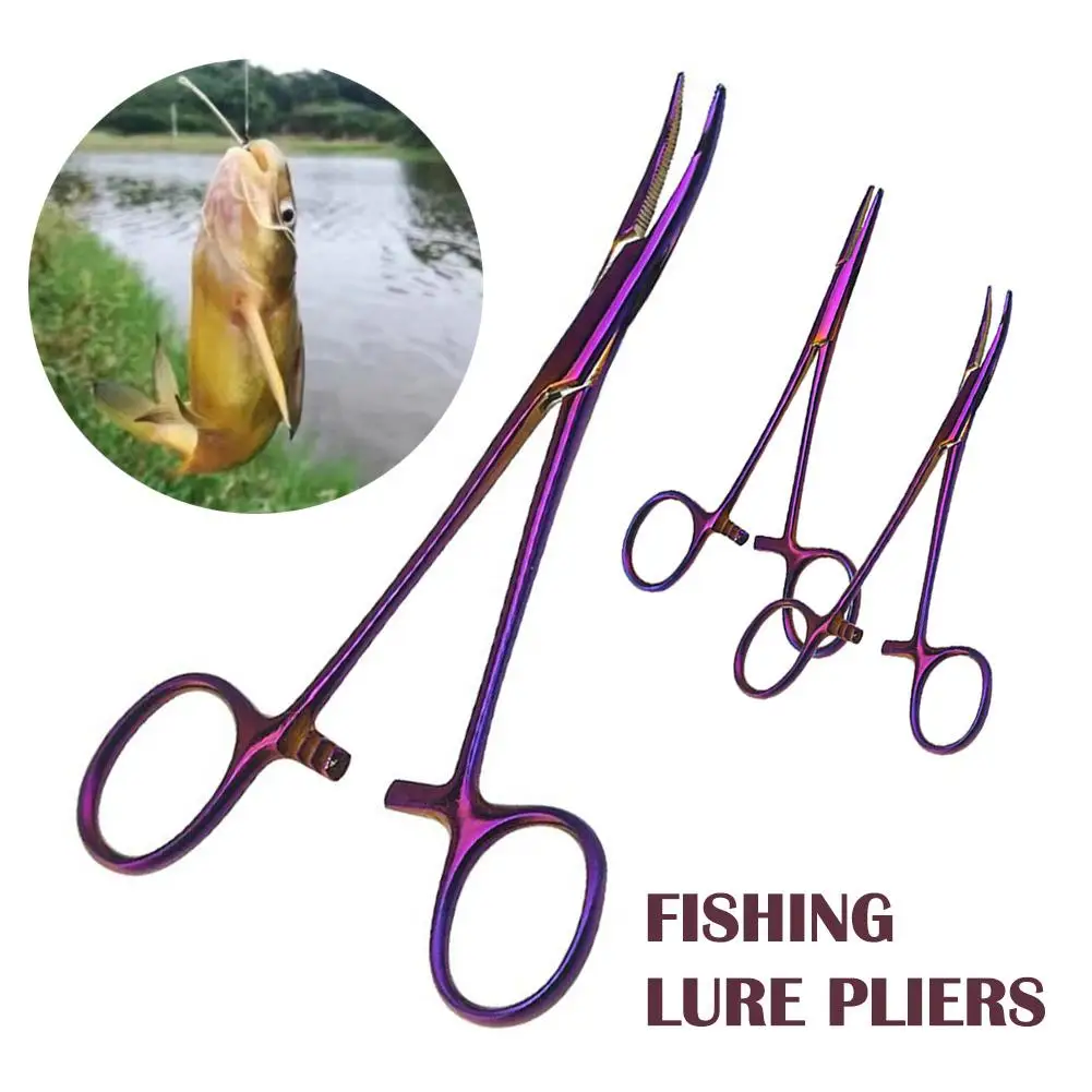 Pince à leurre de pêche en acier inoxydable, 12.5cm, dévisage, boule serrée, outil de perçage de bijoux, pince de perçage ﻿