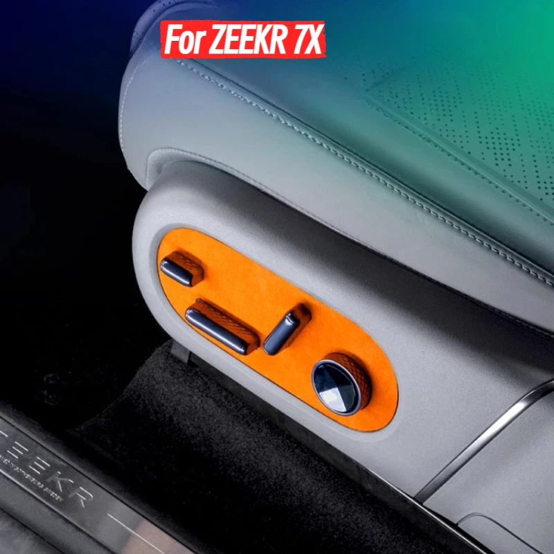 

For ZEEKR 7X Accessory Seat Adjustment Sticker Automotive Accessories Interior Decoration Car Product Modification For ZEEKR 7X