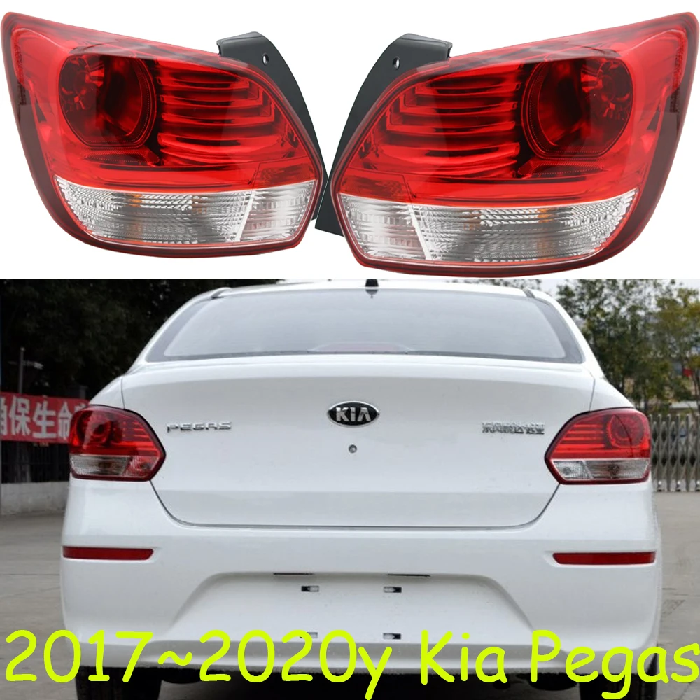 

Car styling Tail Light For KIA Pegas Taillight 2017~2020y car accessories Sportage Tail Lamp for KIA Pegas fog light