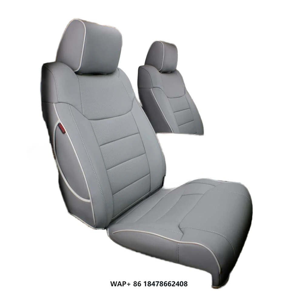 

EKR Custom Fit Full Set of Breathable Leather Car Seat Covers for Kia Optima/K5 2010-2022 2021 Select for Front Row