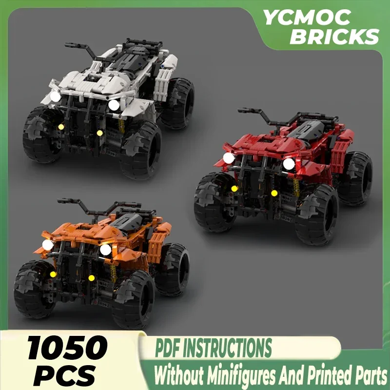 Technical Moc Bricks Car Series Model All-terrain Vehicle Modular Building Blocks Gifts Toys For Children DIY Sets Assembling