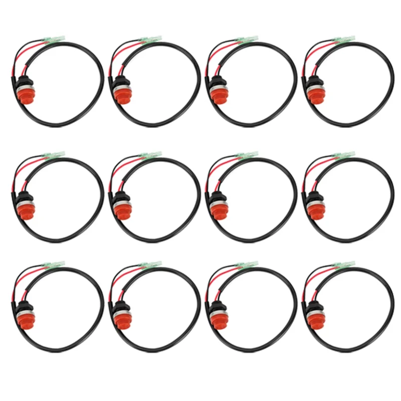 

Universal Boat Outboard Engine Motor Start Kill Switch Keyless Push Button , Applicable To All For Ships-L94A