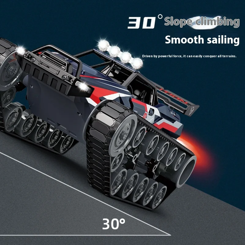 JJRC comércio exterior nova criança de alta velocidade off-road liga tanque dublê carro brinquedo rastreador neve escalada spray carro