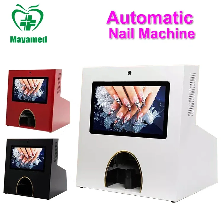 China Manufacturer wholesale and retail price custom Professional Smart Digital Automatic Art Nail Painting Machine