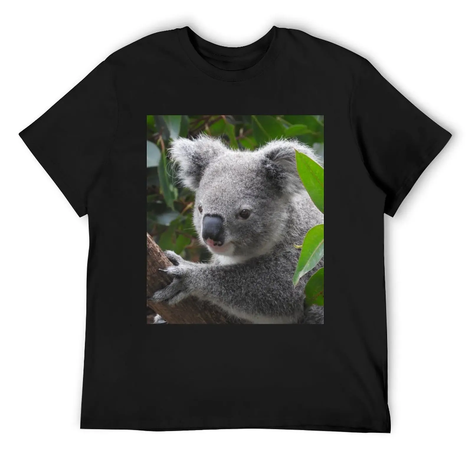 

Koala T-Shirt Aesthetic clothing anime clothes cotton man t-shirts plain t shirts men