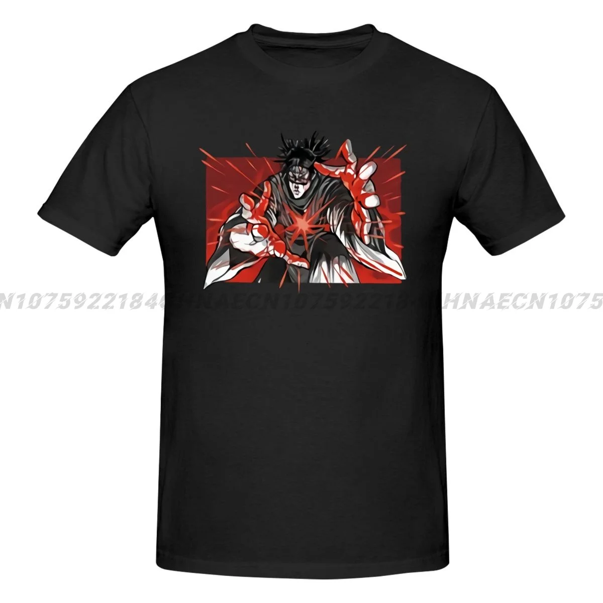 The Blood Manipulator Manga Blood Manipulation Sorcerer Superhuman Choso Prints Mens Short Sleeve Fashion Casual Loose Tops