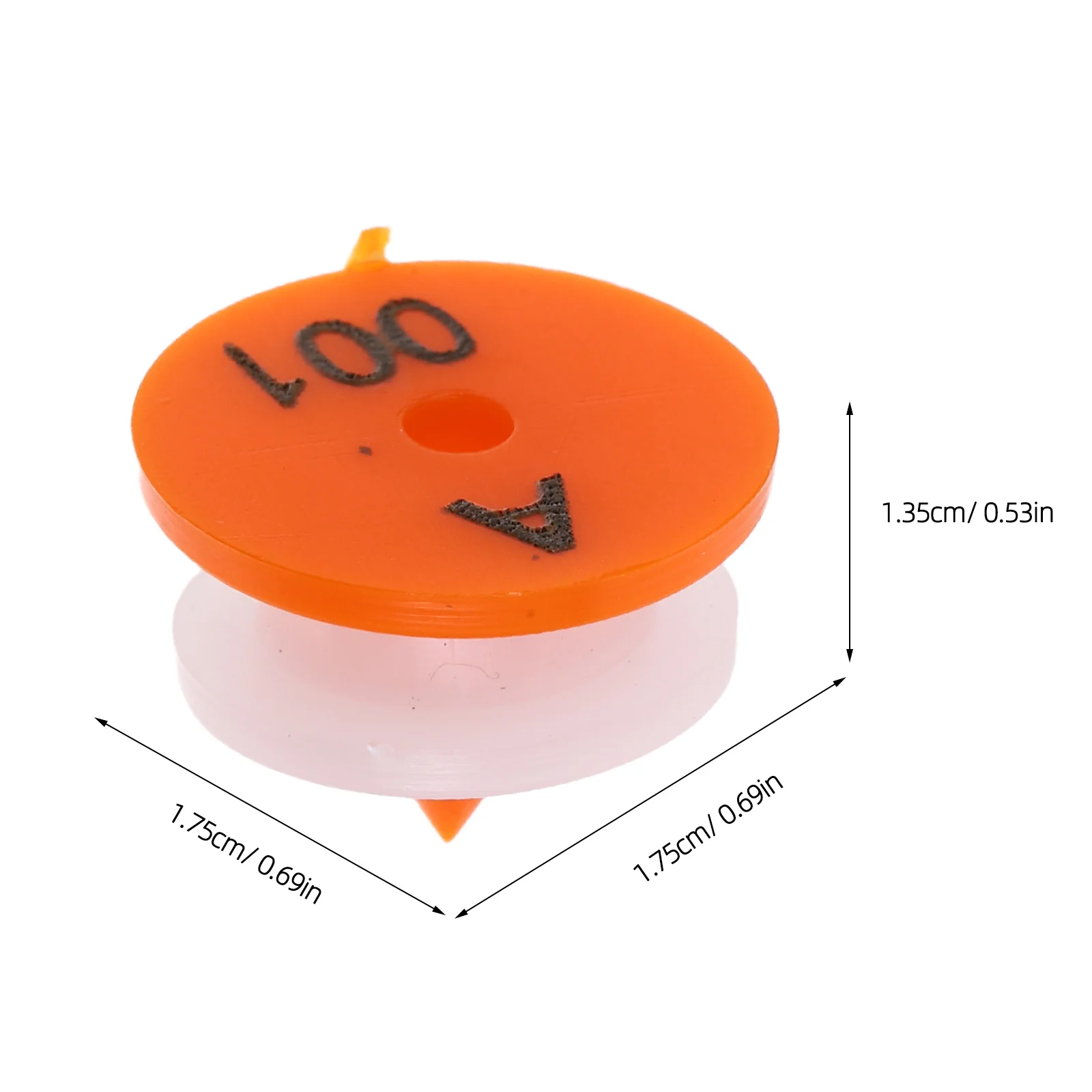 100 قطعة من علامات أذن الأرنب، تحديد الأرقام المتينة، تتبع الحيوانات، إدارة المزرعة، مستلزمات وضع علامات الماشية