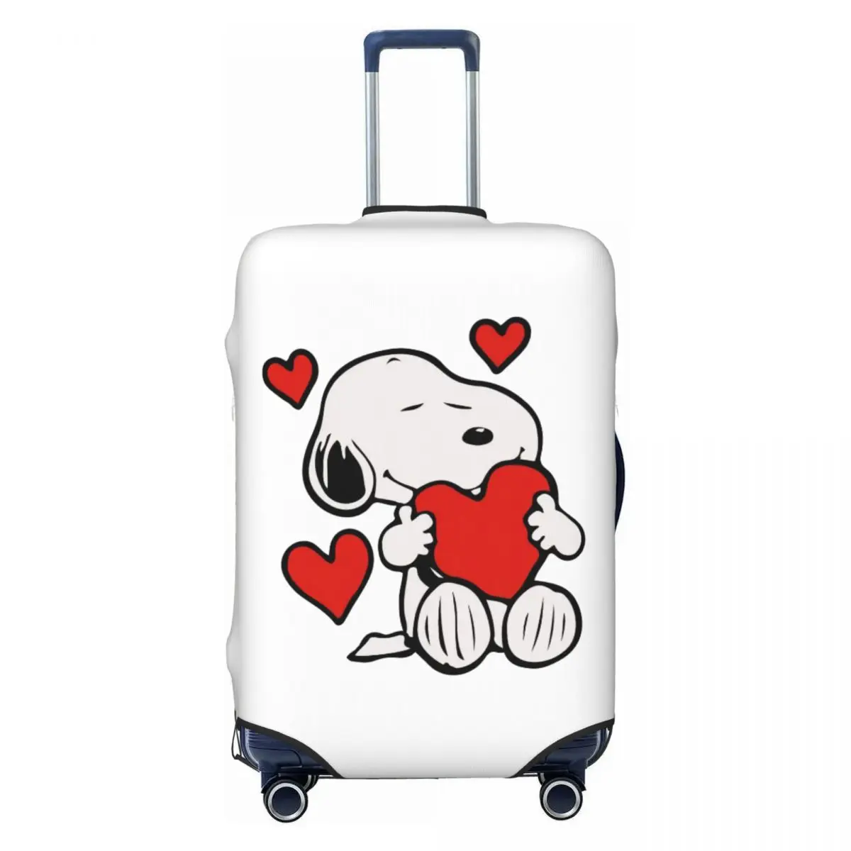 

Custom S-snoopys Animatd Cartoon LOVE Luggage Cover Fashion Suitcase Protector Covers Suit For 18-32 inch