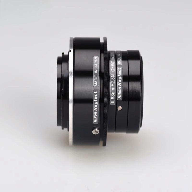 

Nikon Rayfact IL63mm F2.8N Low Magnification Industrial Camera Lens OFM0125020ML