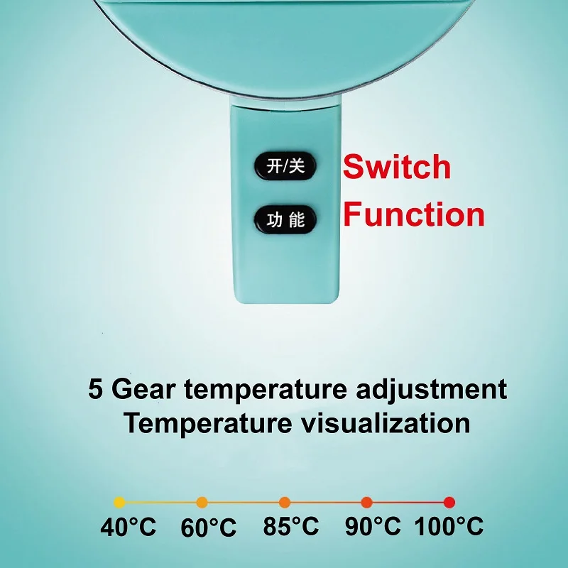 Teko listrik อัจฉริยะ1500มล. พร้อมหน้าจอแสดงอุณหภูมิกาต้มน้ำในบ้านกาต้มน้ำควบคุมอุณหภูมิอัตโนมัติเครื่องใช้ในครัว