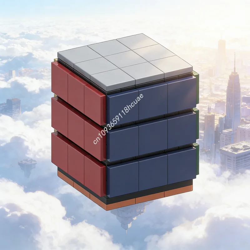 

157pcs MOC Rubix Cube Muted Classic Model Building Blocks Christmas Gifts Construction Creative Idea Education Toy Brick Kids