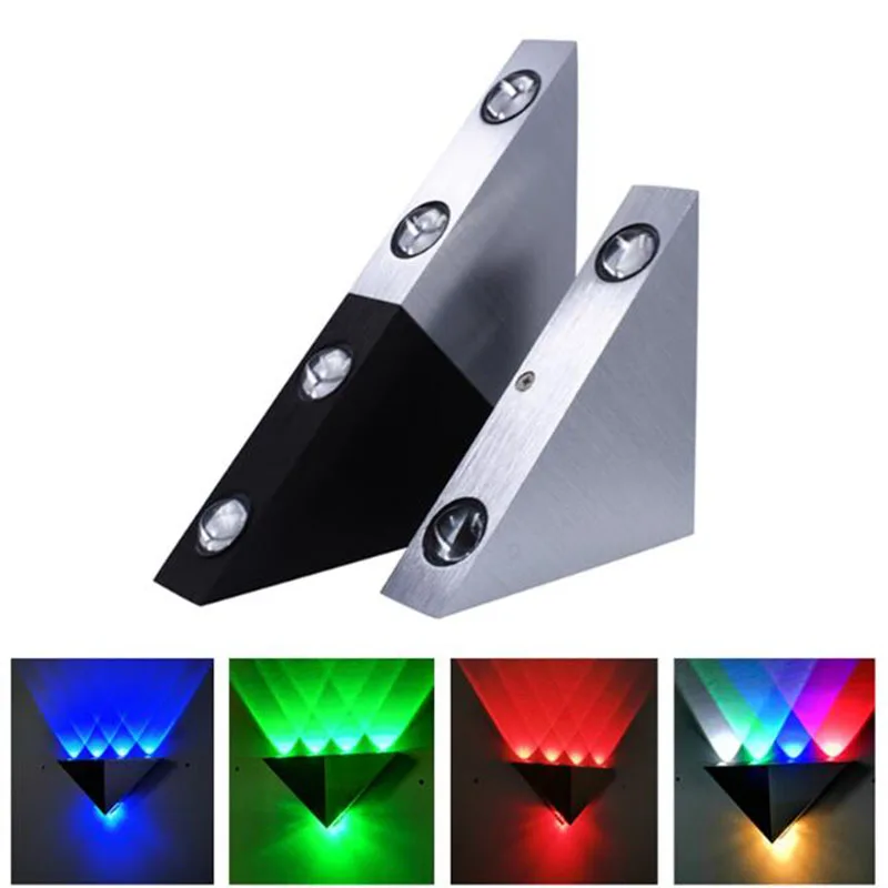 

LED Triangle Wall Light 5W Aisle Corridor Bathroom Sconce Lighting Bar KTV Theater Restaurant Hotel Holiday Decor Wall Lamps