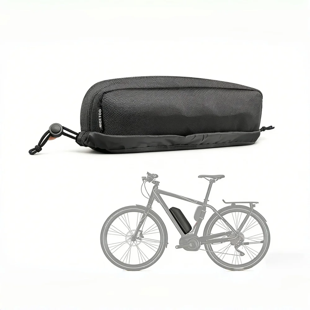 Ebike Battery Cover, Waterproof Dustproof Ebike Battery Protective Cover for Hailong EBike Lithium Battery Protection Cover