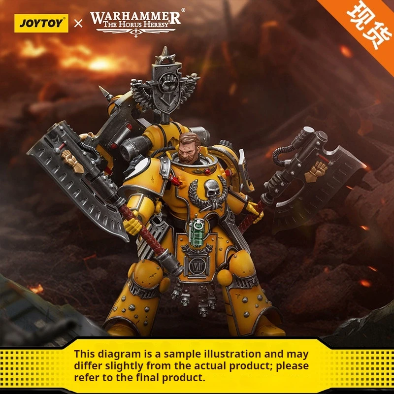 

JOYTOY 1:18 Scale Warhammer Horus Rebellion Fafnil Lane Mobile Soldier Collectible Figure - Dark Source - Fist of the Empire