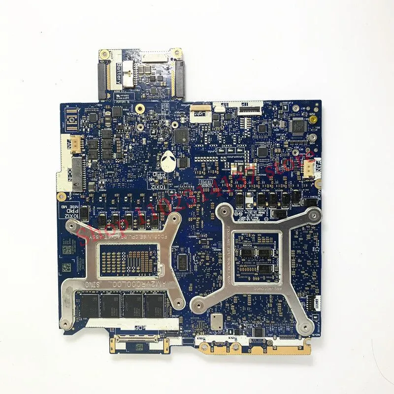 For DELL M17 R3 CN-0PH5PG 0PH5PG PH5PG W/ SRH8Q I7-10750H CPU LA-J521P Laptop Motherboard N18E-G2R-A1 GTX2070 32GB 100%Tested OK