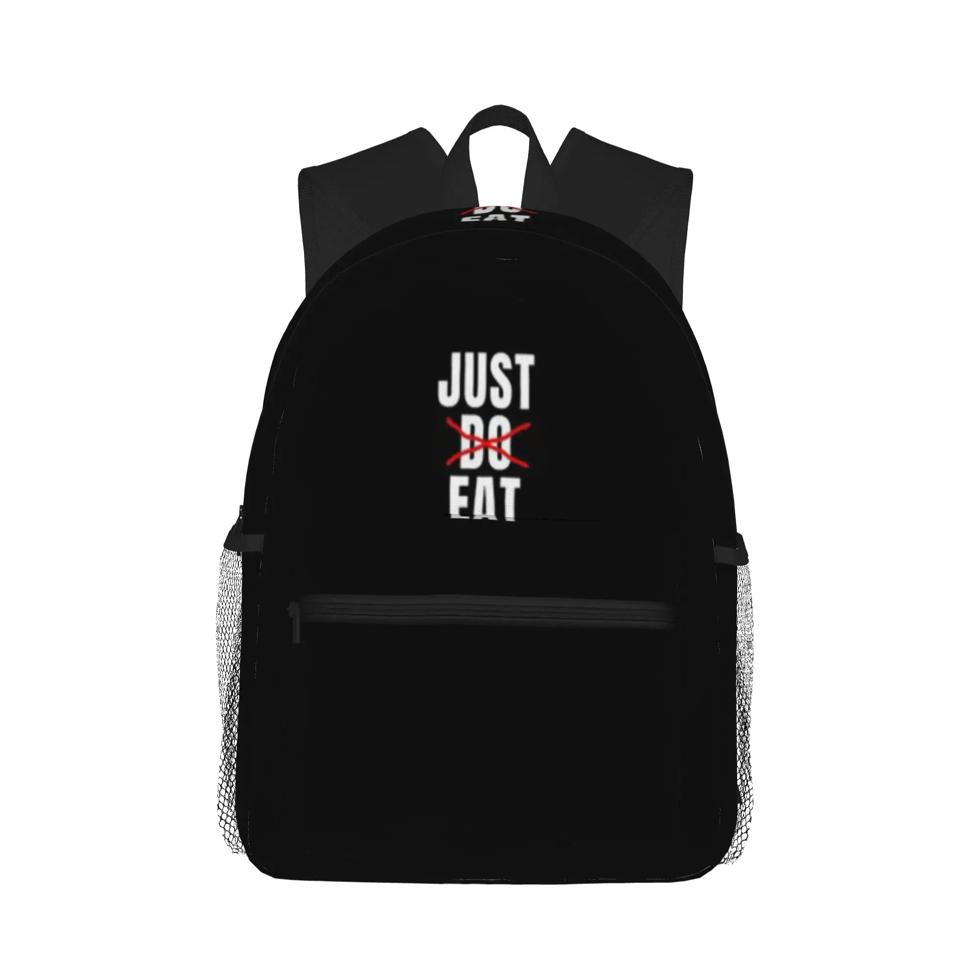 

JUST EAT! (food) Casual Backpack for Students and Adults Feminina backpack