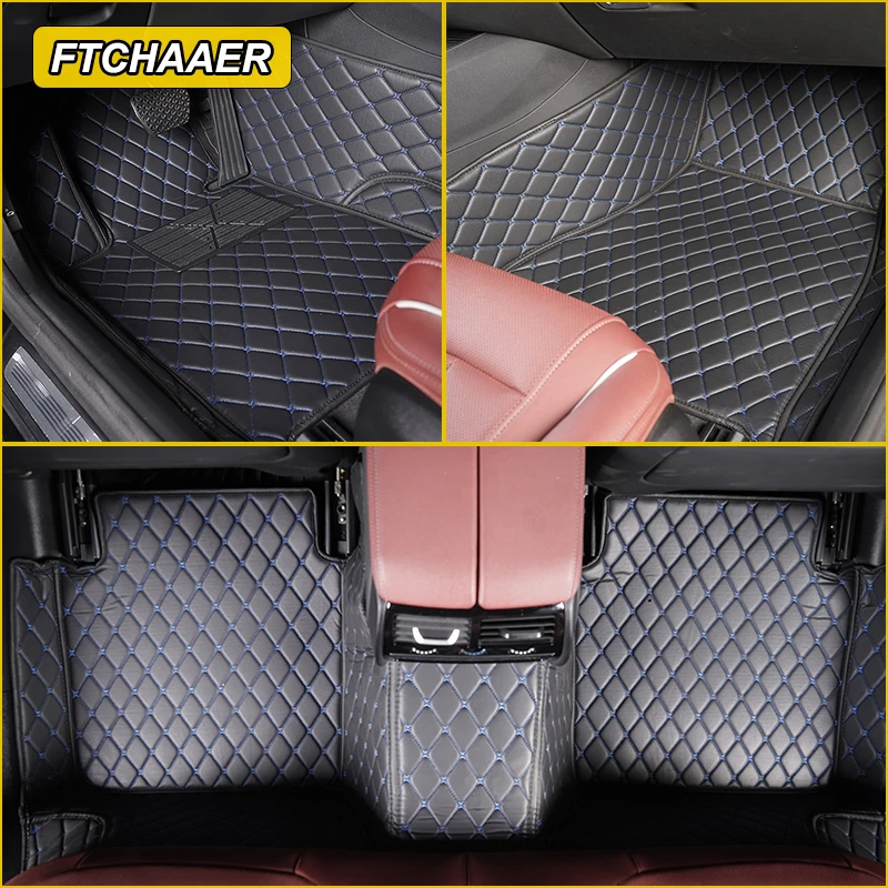 

Custom Car Floor Mats For Audi A8 A8L Auto Carpets Foot Coche Accessorie