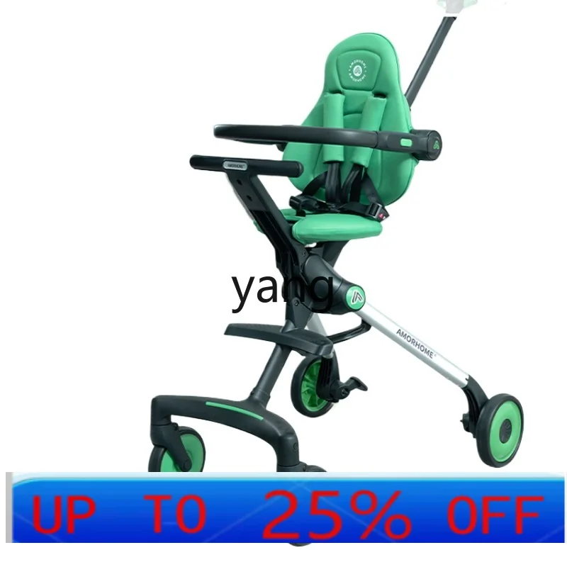 

CX Children's Baby Walking Tool Lightweight Folding One-Click Trolley