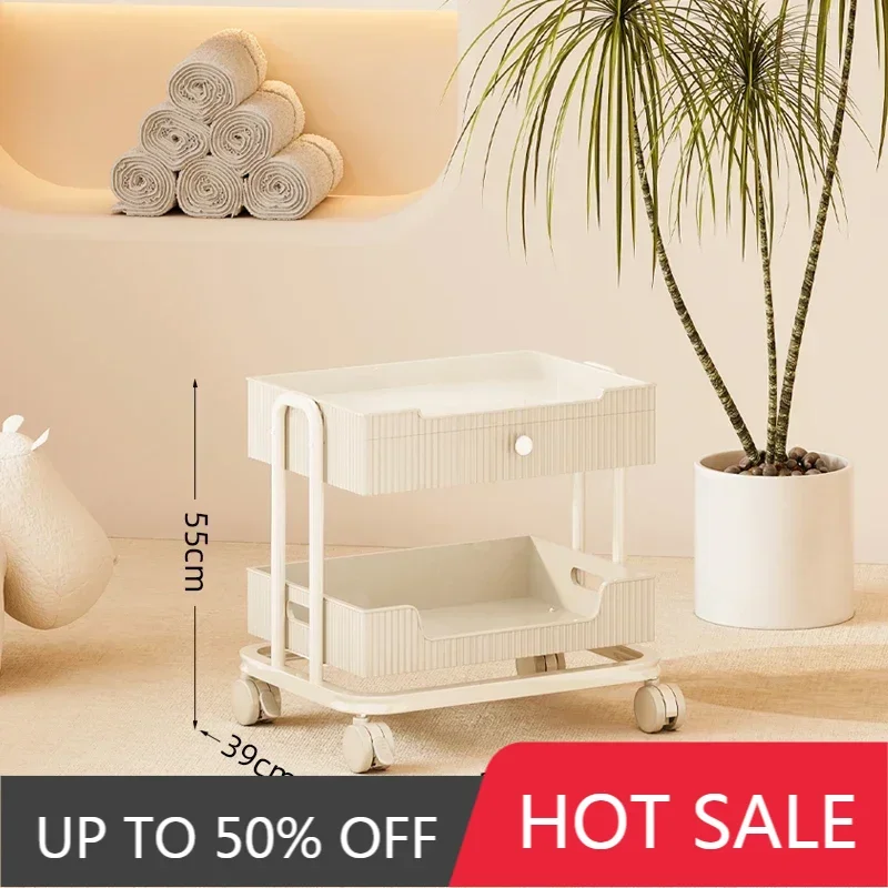 

Salon Furniture Trolley Beauty Cart Manicure Support Wheels Storage Station Professional Household Auxiliary Car Mobile Makeup