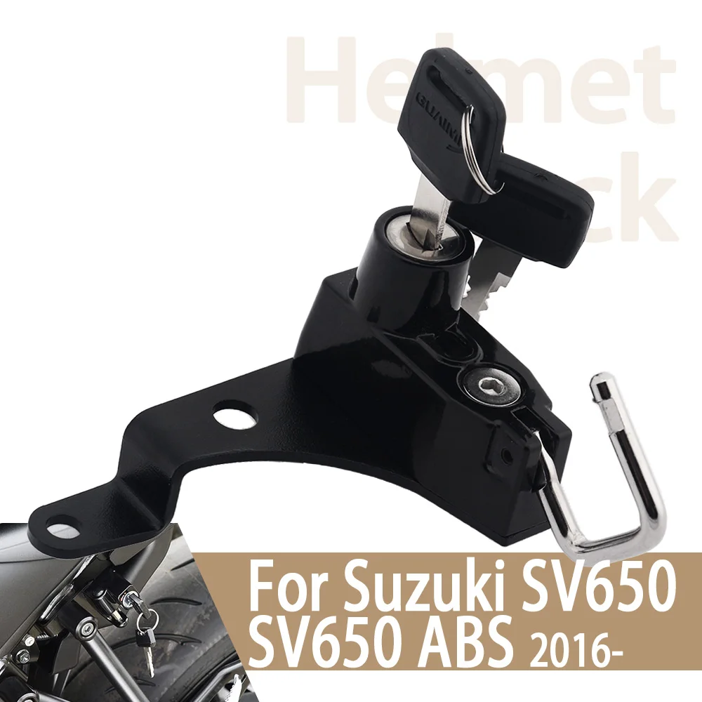 

Набор замков для шлема Suzuki SV650 из АБС-пластика, мотоциклетные шлемы, защита от кражи, защита от ржавчины, прочные алюминиевые аксессуары