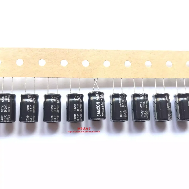 10-100PCS 50V330UF 10X16 Taiwan Sanxin GT High Frequency Low Resistance Original Electrolytic Capacitor 330UF 50V