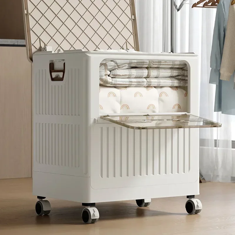 Multi-functional Household large-capacity clamshell storage cabinet Foldable finishing box storage box