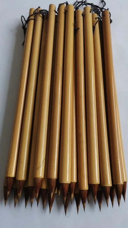 1 piece Chinese Calligraphy Writing Brush Xiao Kai Weasel Hair Lang Hao Ji Ju Chinese Painting Brush Mo Bi