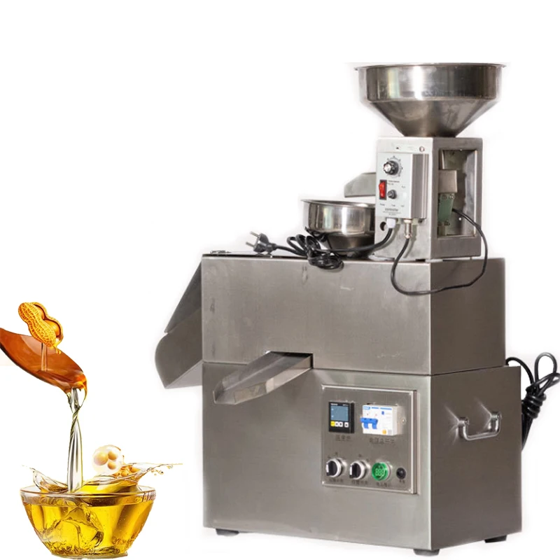 Oil Press Easy Control Commercial 52 Type Fried Oil Machine Coconut New With Frequency Conversion Motor