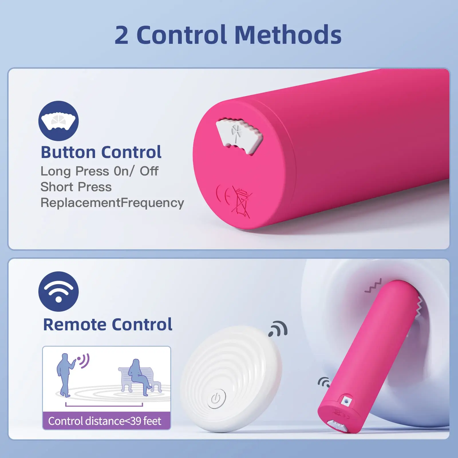 QH16 صيانة هزاز رصاصة صغير مع جهاز تحكم عن بعد، مدلك محفز البظر الشخصي للحلمة مع 10 أوضاع اهتزاز #4