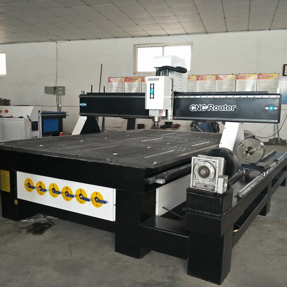 

Hot Mach3 1325 Cnc Router 4 Axis For Sale/4x8 Feet China Cnc Router Machine With Rotary/Engraving Cnc Machine For Wood Pcb