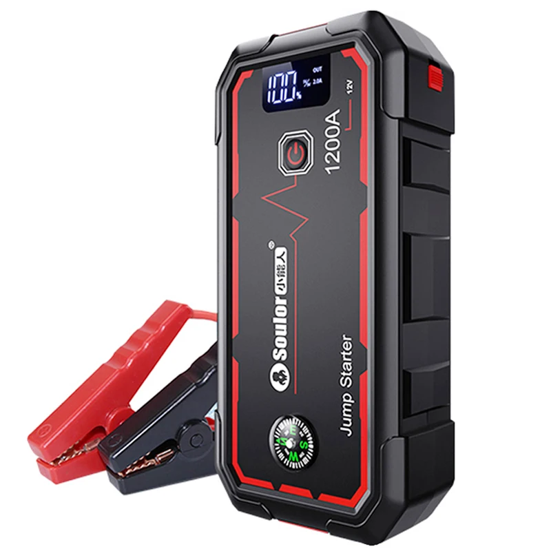 38000mAh 2000A Car Jump Starter Power Bank Portable Charger Starting Device For 6.0L/4.0L Emergency Booster Auto Battery