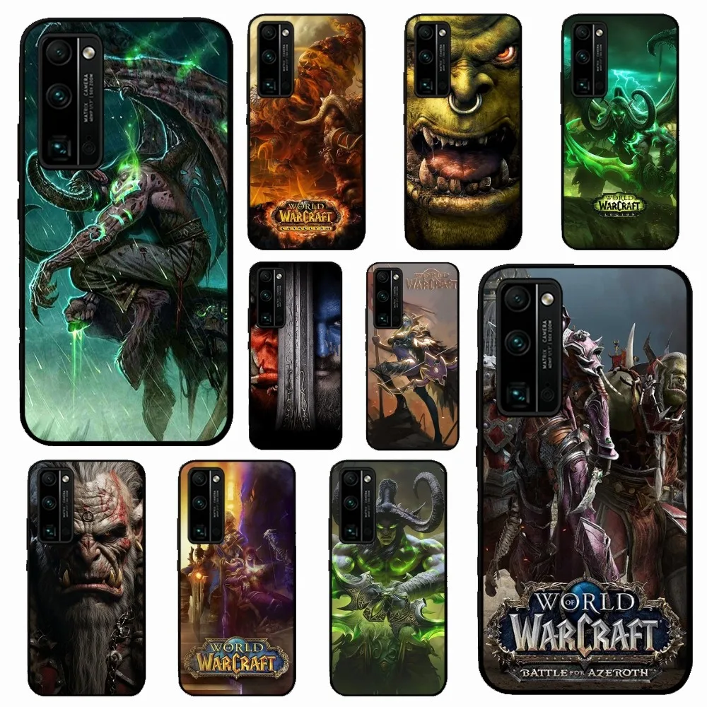 

Role Playing W-World Of W-Warcraft Phone Case For Huawei Honor 10 Lite 9 20 7A 9X 30 50 60 70 Pro Plus Soft Silicone Cover