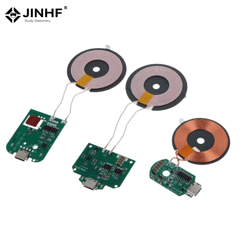 15W/10W/7.5W/5W Type-C USB For  Fast Charging Wireless Charger Module Transmitter Circuit Board Coil Receiver Charger Module