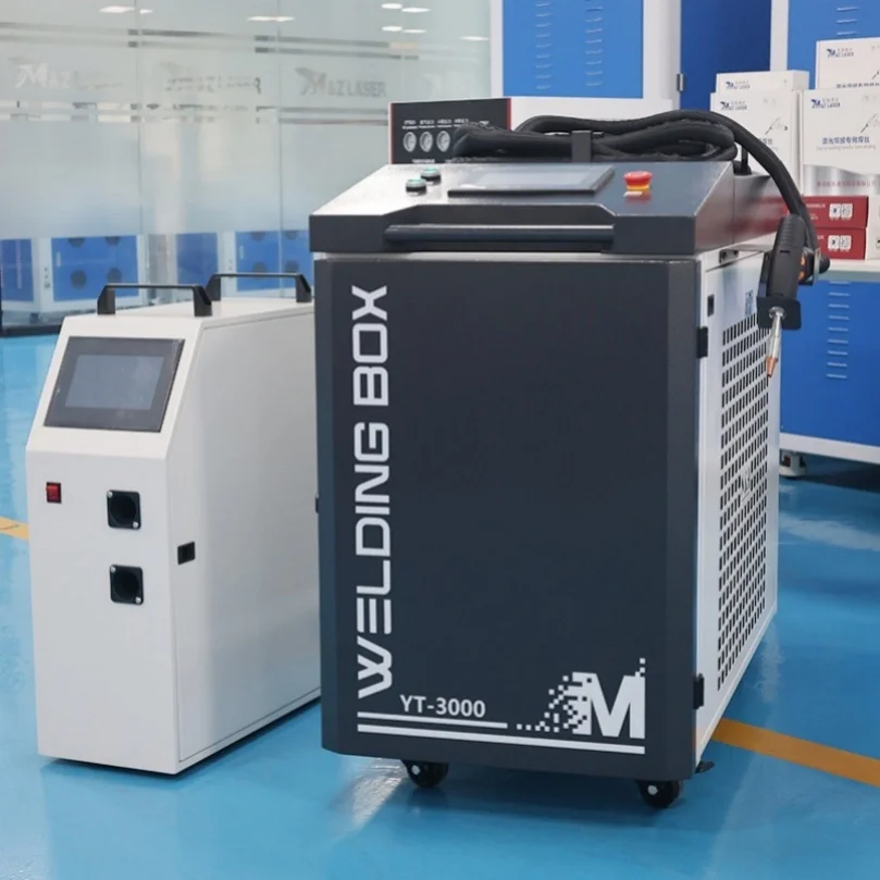 

Easy to Use Lap Welding 3000W Laser Soldering Machine with Light Gates