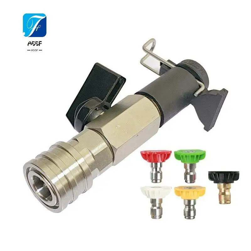 A55F-High Pressure Wash Ball Valve Kit 1/4