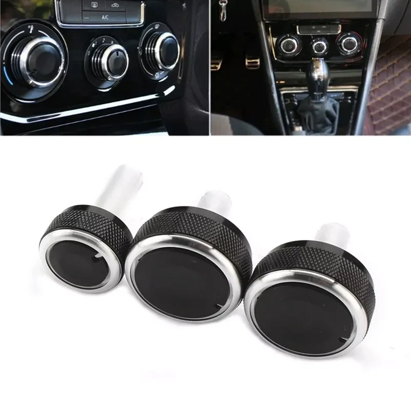 

3 шт. накладки на кнопки управления кондиционером для VW Golf MK4