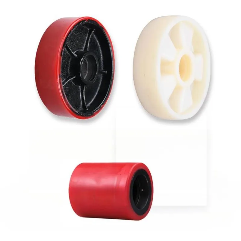 Forklift Wheel Manual Truck Accessories Iron Core Polyurethane PU Wheel Hydraulic Truck Nylon Wheel