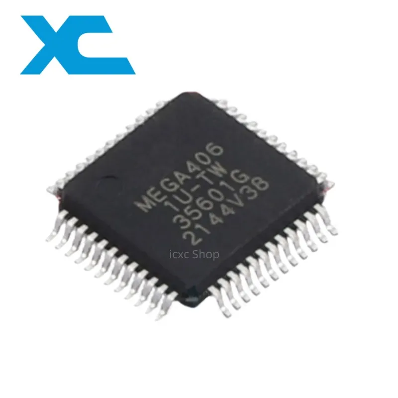 

ATMEGA406-1AAU LQFP-48 8-битный микроконтроллер AVR 1 МГц